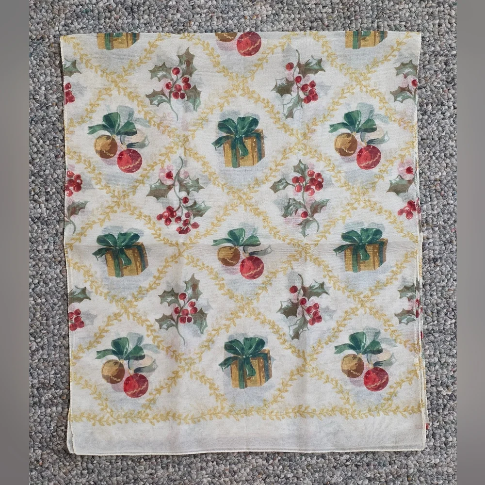 Bloomingdale's Festive Holiday Oblong Scarf